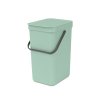 Sort & Go Waste Bin, 12L Jade Green 8710755211829 Brabantia 96dpi 1000x1000px 7 NR 25722