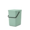 Sort & Go Waste Bin, 25L Jade Green 8710755212765 Brabantia 96dpi 1000x1000px 7 NR 25732