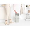Sort & Go Waste Bin, 25L Light Grey 8710755214400 Brabantia 96dpi 1000x1000px 7 NR 25830