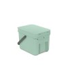Sort & Go Waste Bin, 6L Jade Green 8710755211768 Brabantia 96dpi 1000x1000px 7 NR 25718
