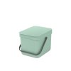 Sort & Go Waste Bin, 6L Jade Green 8710755211768 Brabantia 96dpi 1000x1000px 7 NR 25717
