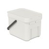 Sort & Go Waste Bin, 6L Light Grey 8710755213267 Brabantia 96dpi 1000x1000px 7 NR 25847