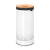 Laundry Bin, 35L, Cork Lid White 8710755104367 Brabantia 1000x1000px 7 NR 955