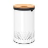 Laundry Bin, 60L, Cork Lid White 8710755104404 Brabantia 1000x1000px 7 NR 957