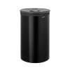 Laundry Bin, 60L, Plastic Lid Matt Black 8710755242380 Brabantia 96dpi 1000x1000px 7 NR 34830