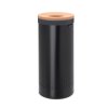 Laundry Bin, 35L, Cork Lid Matt Black 8710755120008 Brabantia 96dpi 1000x1000px 7 NR 13642
