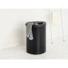 Laundry Bin, 55L, Selector Matt Black 8710755242366 Brabantia 96dpi 1000x1000px 7 NR 34819