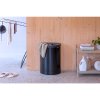 Laundry Bin, 55L, Selector Matt Black 8710755242366 Brabantia 96dpi 1000x1000px 7 NR 35491