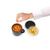 Make & Take Soup Mug, 0.6L Dark Grey 8710755203824 Brabantia 96dpi 1000x1000px 7 NR 28391