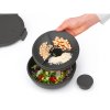 Make & Take Salad Bowl, 1.3L Dark Grey 8710755206344 Brabantia 96dpi 1000x1000px 7 NR 28374