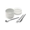 Make & Take Breakfast Bowl, 0.5L Light Grey 8710755204203 Brabantia 96dpi 1000x1000px 7 NR 28021