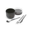 Make & Take Breakfast Bowl, 0.5L Dark Grey 8710755204180 Brabantia 96dpi 1000x1000px 7 NR 28015