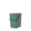 Sort & Go Waste Bin, 25L Fir Green 8710755129964 Brabantia 96dpi 1000x1000px 7 NR 21445