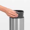 Touch Bin, 3L Matt Steel Fingerprint Proof 8710755378645 Brabantia 1000x1000px 7 NR 3853