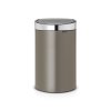 Touch Bin New, 40L Platinum 8710755114885 Brabantia 96dpi 1000x1000px 7 NR 13332