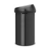 Touch Bin, 60L Matt Black 8710755402562 Brabantia 1000x1000px 7 NR 4645