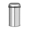 Touch Bin, 60L Matt Steel Fingerprint Proof 8710755484506 Brabantia 1000x1000px 7 NR 6327
