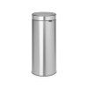 Touch Bin New, 30L Matt Steel Fingerprint Proof 8710755115462 Brabantia 96dpi 1000x1000px 7 NR 13425