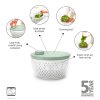 Tasty+ Salad Spinner Jade Green 8710755145407 Brabantia 96dpi 1000x1000px 7 NR 47568
