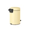NewIcon Pedal Bin, 3L Mellow Yellow 8710755233760 Brabantia 96dpi 1000x1000px 7 NR 35551