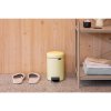 NewIcon Pedal Bin, 3L Mellow Yellow 8710755233760 Brabantia 96dpi 1000x1000px 7 NR 35509
