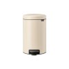 NewIcon Pedal Bin, 12L Soft Beige 8710755149924 Brabantia 96dpi 1000x1000px 7 NR 27488