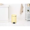 NewIcon Pedal Bin, 12L Mellow Yellow 8710755233807 Brabantia 96dpi 1000x1000px 7 NR 35539