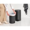 NewIcon Pedal Bin, 12L Confident Grey 8710755233487 Brabantia 96dpi 1000x1000px 7 NR 37438