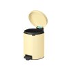 NewIcon Pedal Bin, 5L Mellow Yellow 8710755233784 Brabantia 96dpi 1000x1000px 7 NR 35556