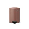 NewIcon Pedal Bin, 5L Satin Taupe 8710755233982 Brabantia 96dpi 1000x1000px 7 NR 35927