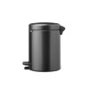 NewIcon Pedal Bin, 5L Confident Grey 8710755233463 Brabantia 96dpi 1000x1000px 7 NR 36794