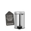 Pedal Bin newIcon, 3L Matt Steel 8710755113222 Brabantia 1000x1000px 7 NR 9751