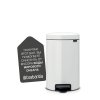 Pedal Bin newIcon, 12L White 8710755111969 Brabantia 1000x1000px 7 NR 9604
