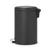 Pedal Bin newIcon, 12L Mineral Infinite Grey 8710755113802 Brabantia 1000x1000px 7 NR 8201