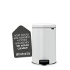 Pedal Bin newIcon, 20L White 8710755111846 Brabantia 1000x1000px 7 NR 9579