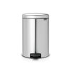 Pedal Bin newIcon, 20L Matt Steel Fingerprint Proof 8710755111907 Brabantia 1000x1000px 7 NR 1375