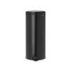 Pedal Bin newIcon, 30L Matt Black 8710755114540 Brabantia 1000x1000px 7 NR 1501