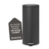 Pedal Bin newIcon, 30L Mineral Infinite Grey 8710755114663 Brabantia 1000x1000px 7 NR 10018