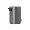 Pedal Bin newIcon, 5L Platinum 8710755112683 Brabantia 1000x1000px 7 NR 1428