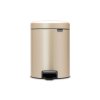 Pedal Bin newIcon, 5L Champagne 8710755304422 Brabantia 96dpi 1000x1000px 7 NR 21512