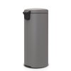 Pedal Bin newIcon, 30L Mineral Concrete Grey 8710755119187 Brabantia 1000x1000px 7 NR 12561