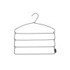 Soft Touch Trouser Hanger Black white 8710755149306 Brabantia 96dpi 1000x1000px 7 NR 26304