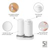 SinkStyle Soap Dispenser Set Mineral Fresh White 8710755227967 Brabantia 96dpi 1000x1000px 7 NR 33490
