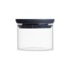 Stackable Glass Jar, 0.3L Dark Grey 8710755298301 Brabantia 1181x1059px E NR 1815