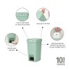 StepUp Pedal Bin 10L Jade Green 8710755800368 Brabantia 96dpi 2000x2000px 6 NR 33512