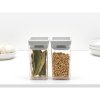 Tasty+ Stackable Canister, Set of 2 Light Grey 8710755230585 Brabantia 96dpi 1000x1000px 7 NR 35008