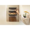 Tasty+ Stackable Canister, Set of 3 Dark Grey 8710755230783 Brabantia 96dpi 1000x1000px 7 NR 34964