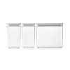 Tasty+ Stackable Canister, Set of 3 Light Grey 8710755230769 Brabantia 96dpi 1000x1000px 7 NR 35079