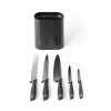Knife Block plus Knives, TASTY+ Dark Grey 8710755123061 Brabantia 96dpi 1000x1000px 7 NR 15384