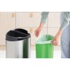 Touch Bin New Recycle, 23 10L Matt Steel 8710755100680 Brabantia 96dpi 1000x1000px 7 NR 13251